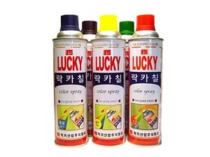 Краска-спрей LUCKY 341 золотая 420мл РАСПРОДАЖА