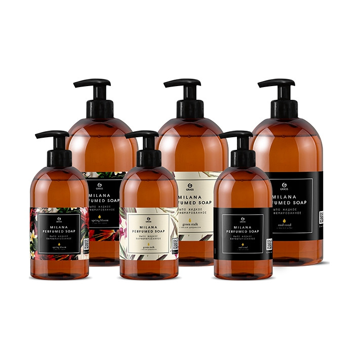 Мыло жидкое парфюмированное 300мл Milana