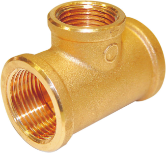 Тройник 3/4 г/г/г латунь  2025 SD