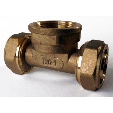 Тройник TF 26х1х26 внутренняя резьба