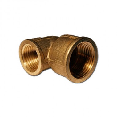 Угольник 1/2х3/4 г/г латунь AF