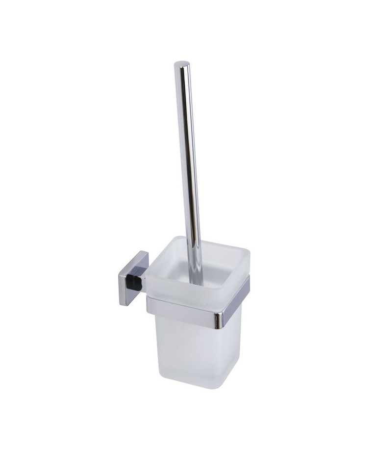 Ерш для унитаза матовое стекло SWES GAMMA AC6010