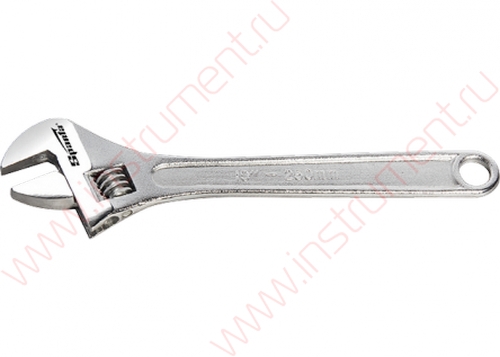 Ключ разводной 375мм хромированный Sparta 155405