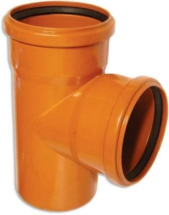 Тройник 110х90* наружная канализация