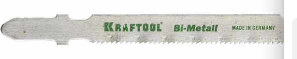Полотно для эл.лобзика 55мм 2шт Kraftool T118AF