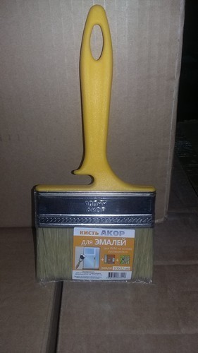 Кисть для эмалей 100х12мм Акор