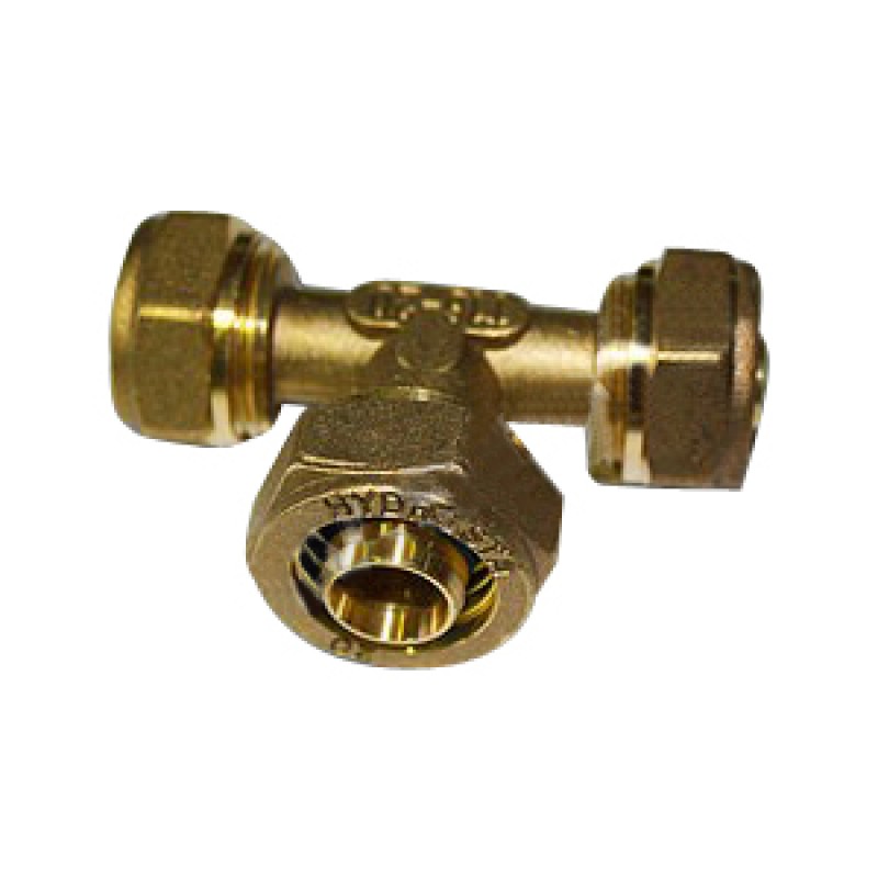 Тройник TR 20х16х20 редукционный