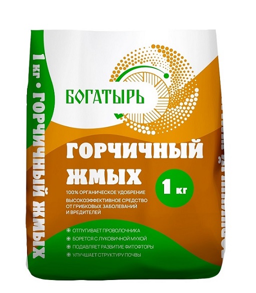 Горчичный жмых Богатырь 1кг