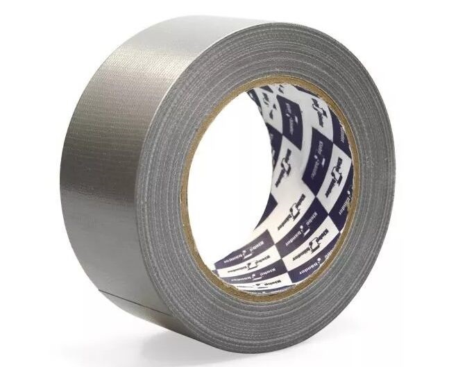 Лента армированная влагостойкая 50мм*25м серебро Klebebander
