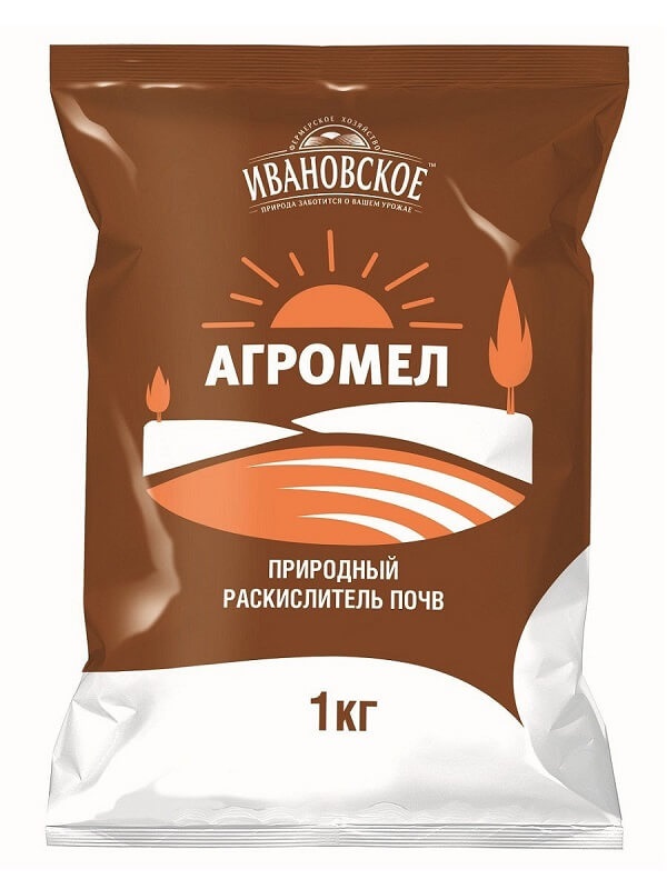 Удобрение Агромел природный 1кг раскислитель почвы ЛТ