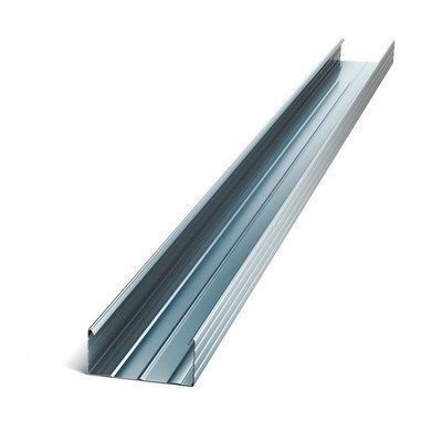 Профиль перегородочный ПН 75х40х3000 направляющий сталь 0,5мм