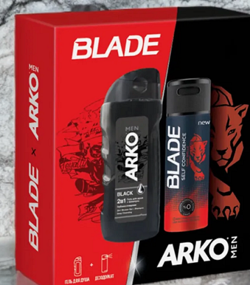 Набор для душа 2в1 ARKO men