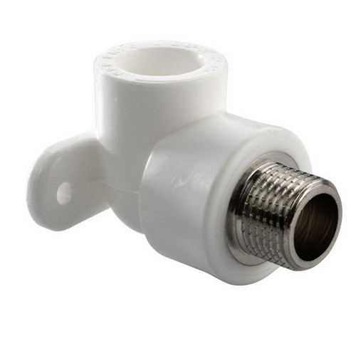 ППР Угольник комбинированный НР 20х1/2 с креплением