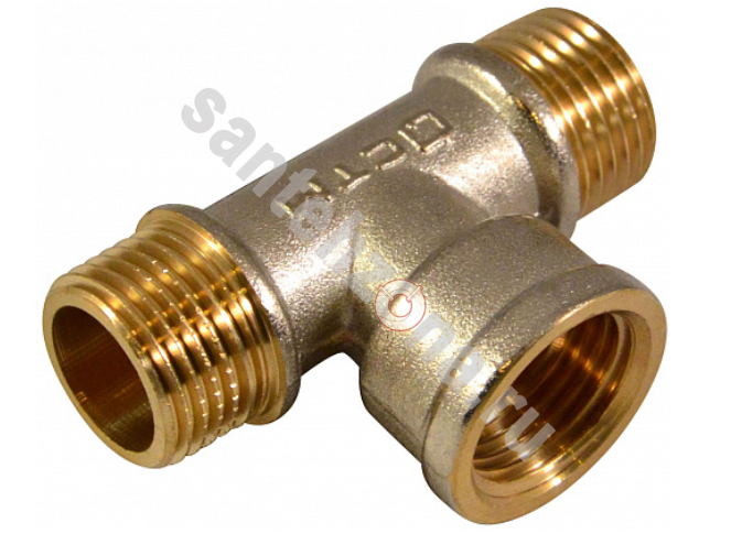 Тройник 3/4 ш/г/ш латунь AF