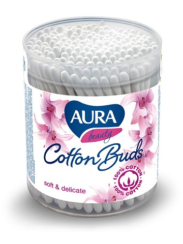 Ватные палочки Aura 200 шт