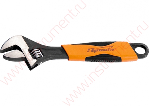 Ключ разводной 150мм двухкомп. рукоятка Sparta 15541