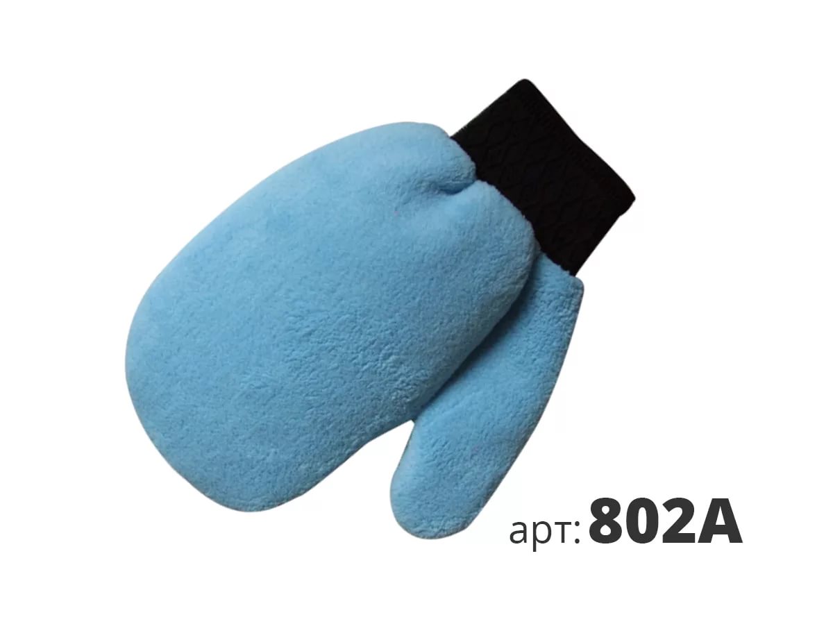 Перчатка для декоративной штукатурки с велюровым покрытием 802А