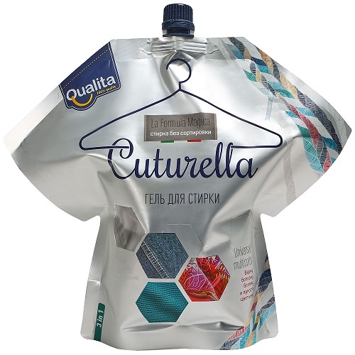 Гель для стирки концентрат Cuturella Qualita 1000мл УЦЕНКА