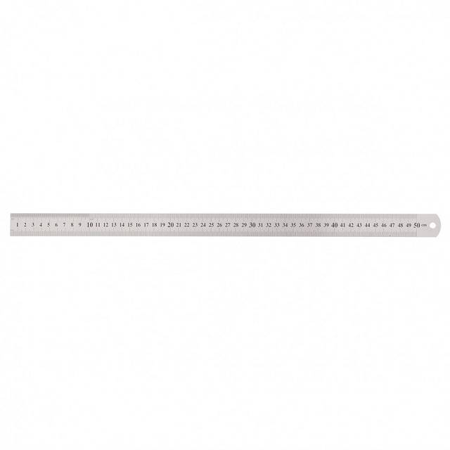 Линейка измерительная 500мм металлич /Sparta 305085