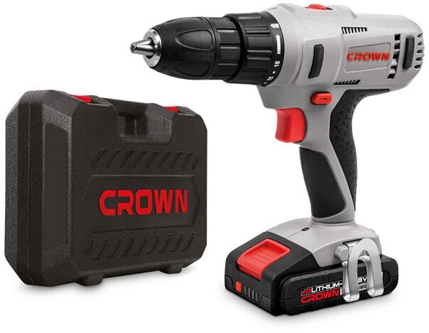 Шуруповерт CROWN CT21056LН-2 ВМС 18В/45