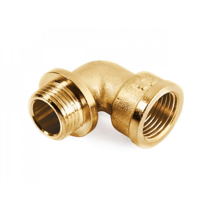 Угольник 1/2х3/4 г/ш латунь AF