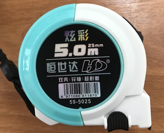 Рулетка 5м х25мм пр-во Китай