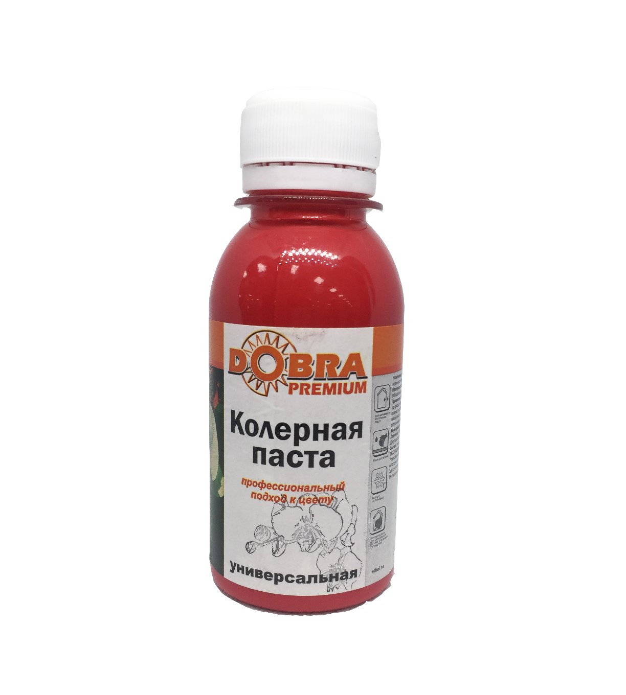 Колер  №7 красный алая роза 100мл DOBRA УЦЕНКА