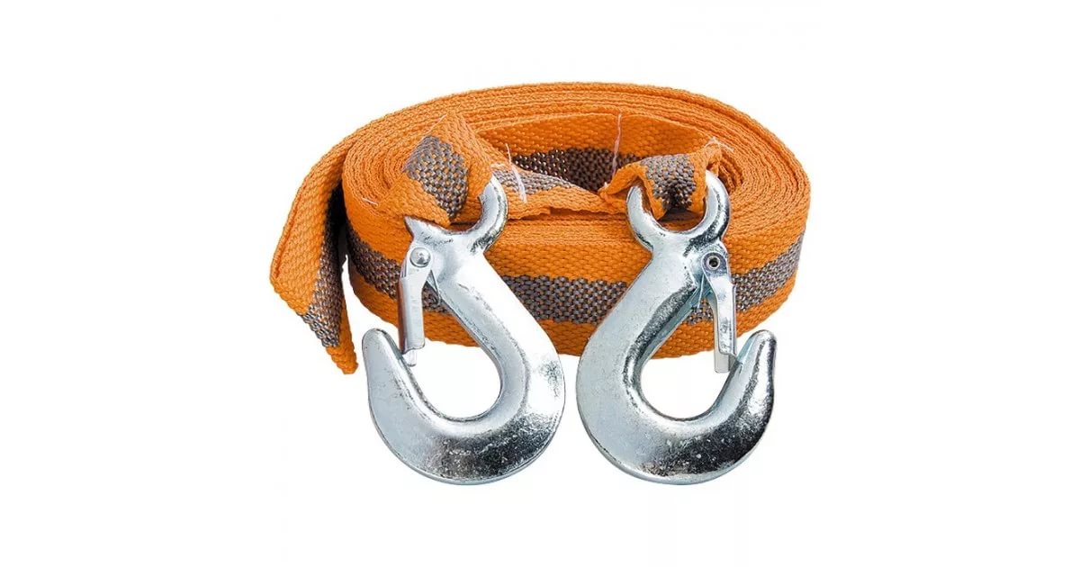 Трос буксировочный 3,5т 2 крюка Stels 54373