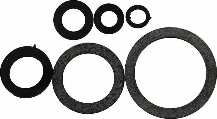 Набор прокладок №3 для смесителя Сантехник