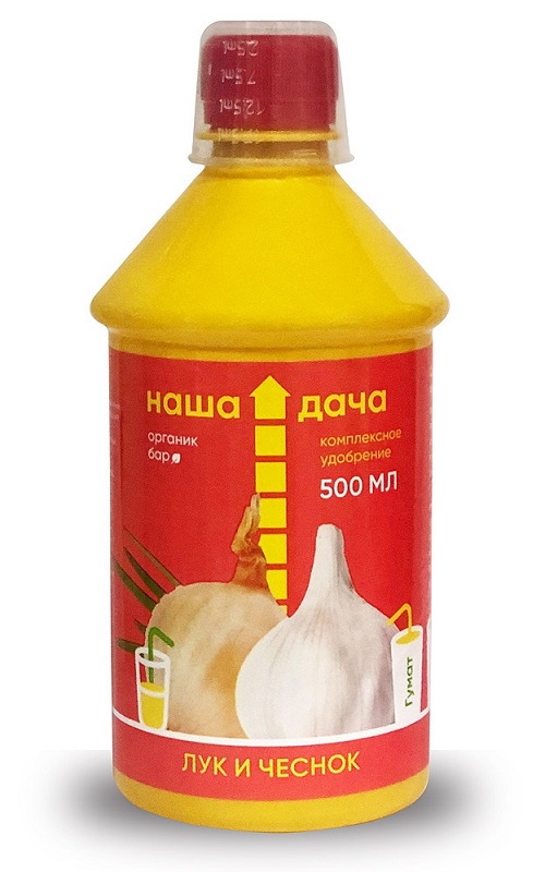 Удобрение для лука и чеснока 0,5л Наша дача