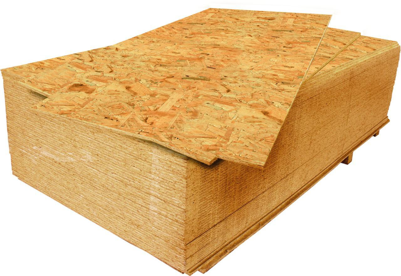 Фанера OSB 12мм 1220х2440мм влагостойкая Kronospan