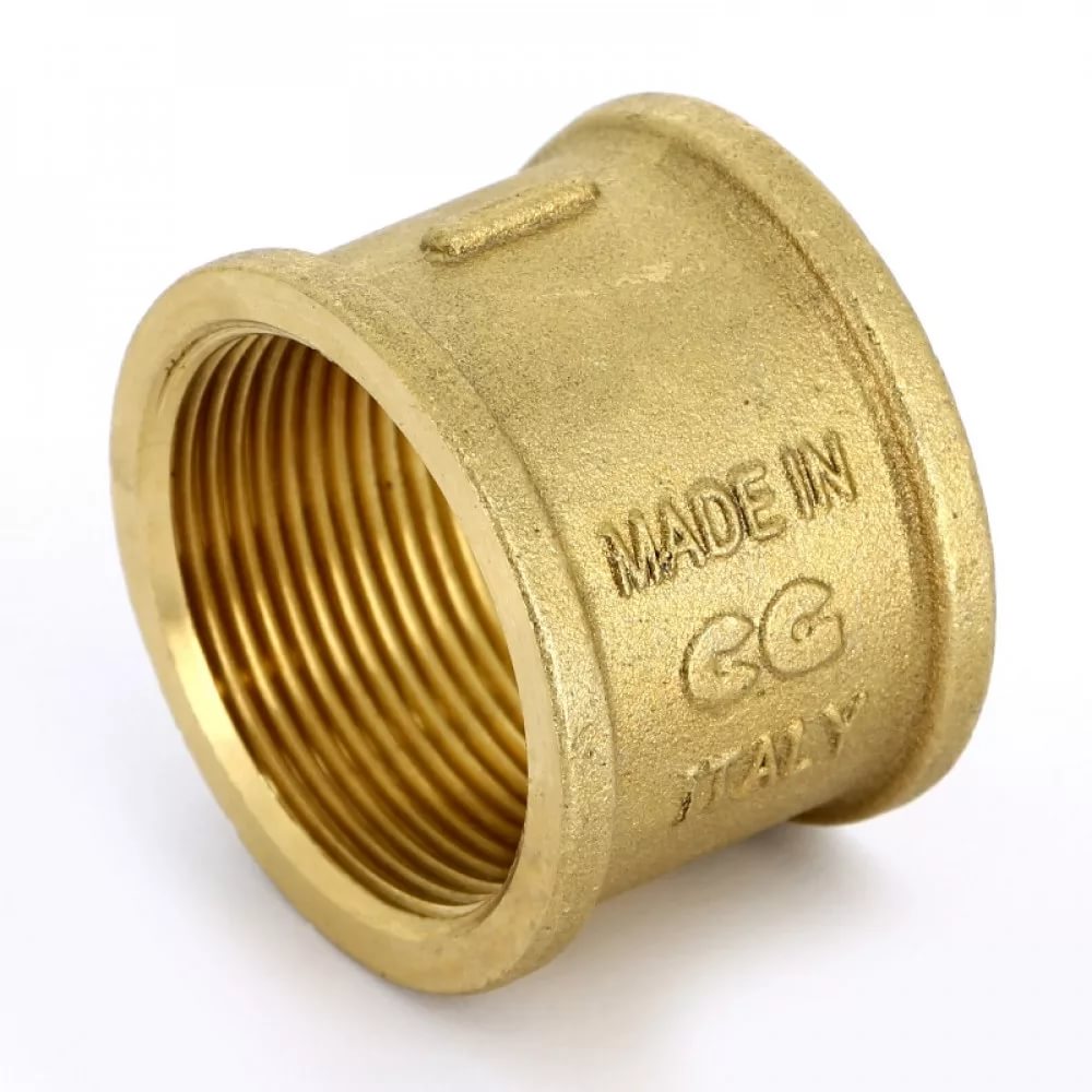 Муфта 1 1/2 г/г латунь