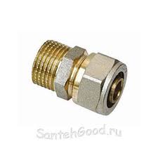 Муфта SM 20х1/2 наружная резьба  AQS