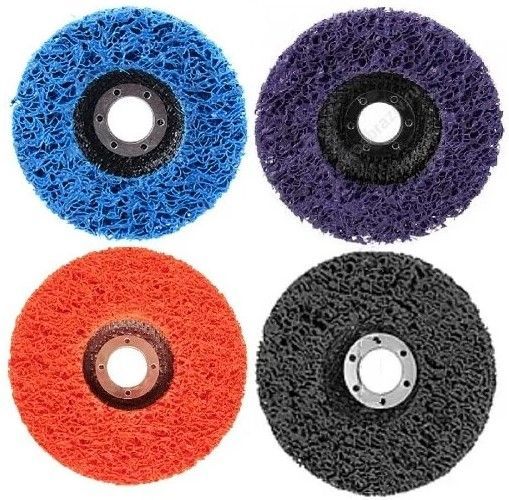 Круг шлифовальный 125мм полимерный средняя жесткость фиолетовый CONAN