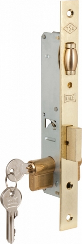 Замок врезной KALE 155 (30мм) б/цилиндра, никел*