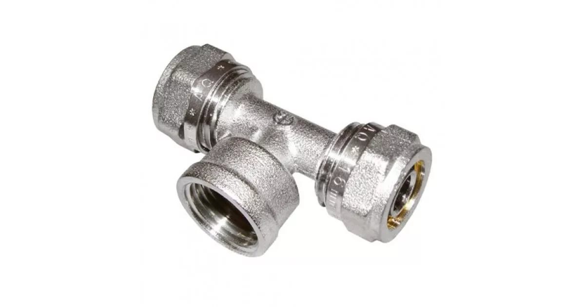 Тройник TF 32х1/2х32 внутренняя резьба