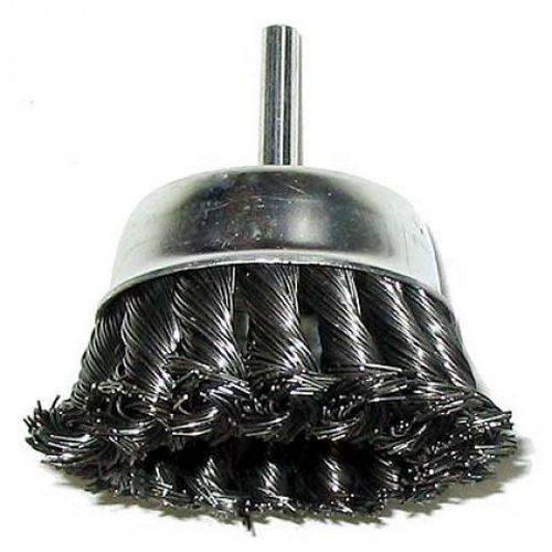 Щетка для дрели 25мм чашка со шпилькой 74464