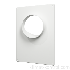 Площадка торцевая пласт. 180х250мм флан D110 110ПТП Эра