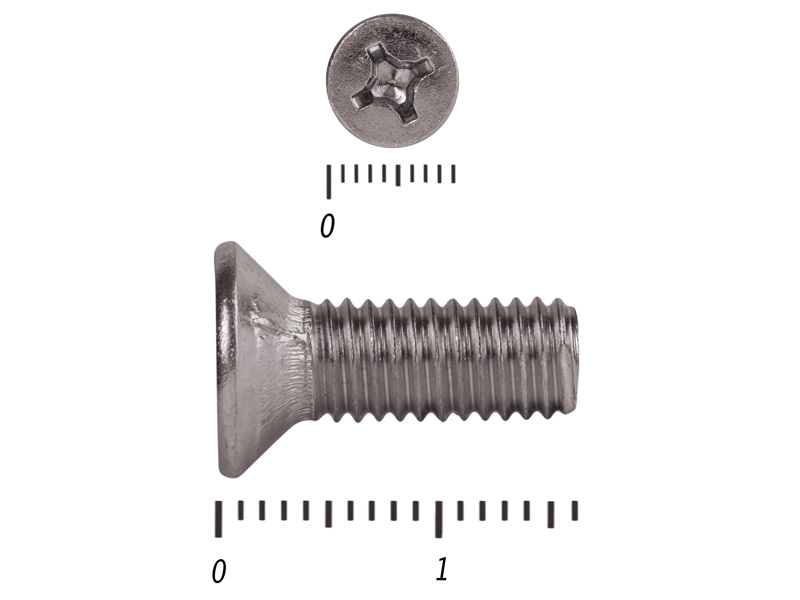 Винт потайная головка 5х20 DIN965