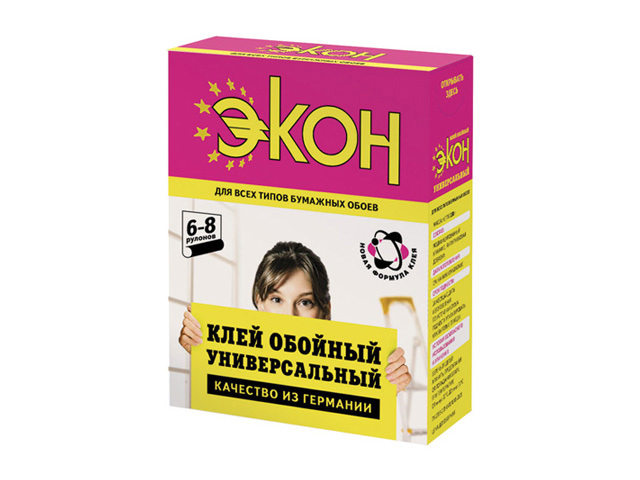 Клей обойный ЭКОН универсальный 200г 94270