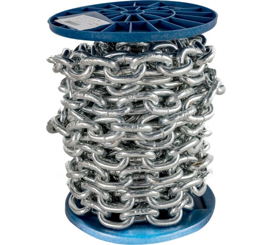 Цепь DIN766 сварная короткозвенная 8мм