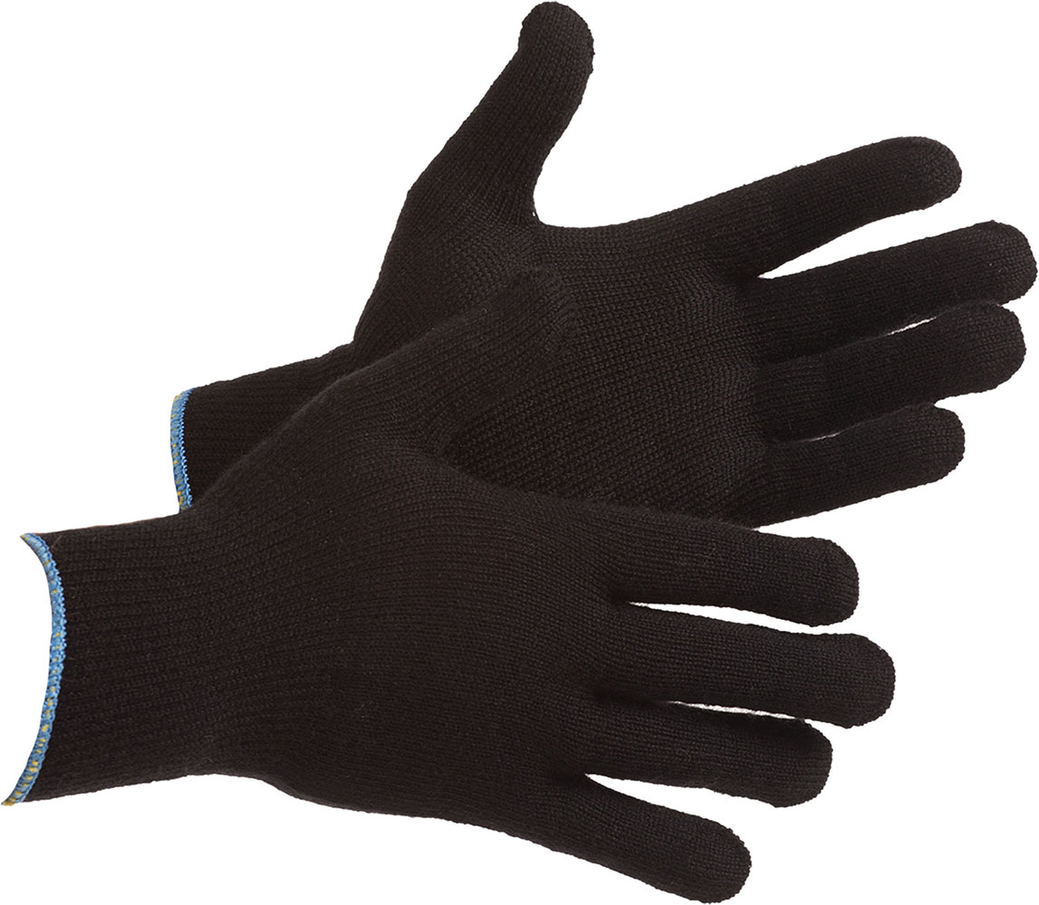 Перчатки ПШ ПВХ 60гр утепленные черные 