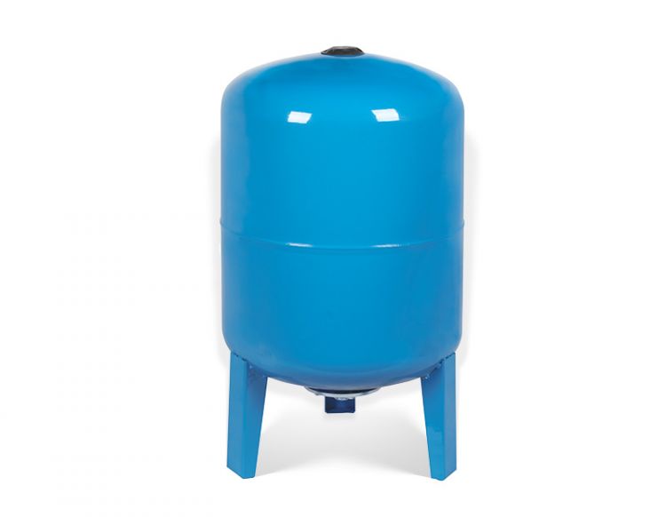 Гидроаккумулятор 50л для холодной воды вертикальный синий 1*DEISA