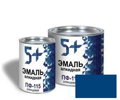 Эмаль ПФ-115 синяя ТМ5+ 6кг