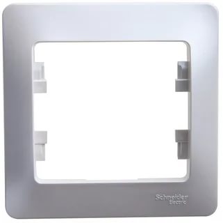 Рамка GLOSSA Schneider Electric 1-ая перламутр