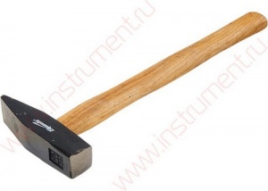 Молоток 400г квадратный боёк деревянная ручка Sparta 102085 