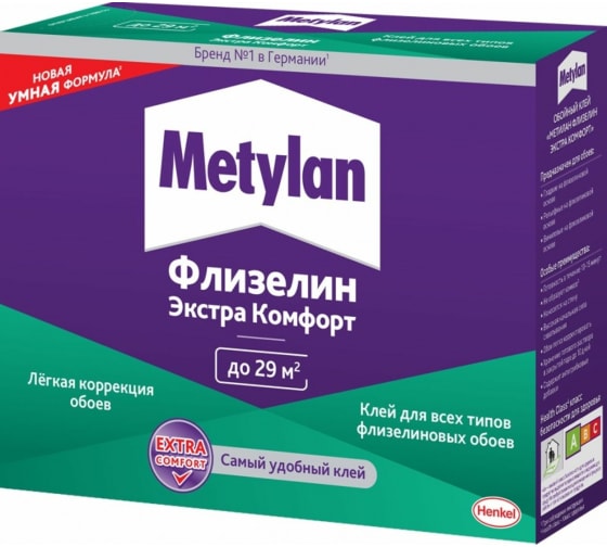 Клей обойный Метилан флизелин экстра комфорт 300г 186694
