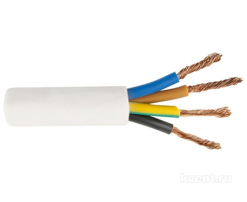 Кабель ПВС 4х1,5