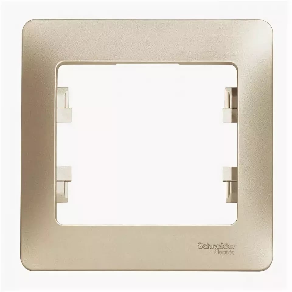 Рамка GLOSSA Schneider Electric 1-ая титан