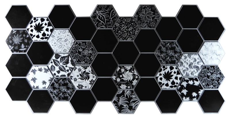 Панель ПВХ 976х493мм Осенний гербарий